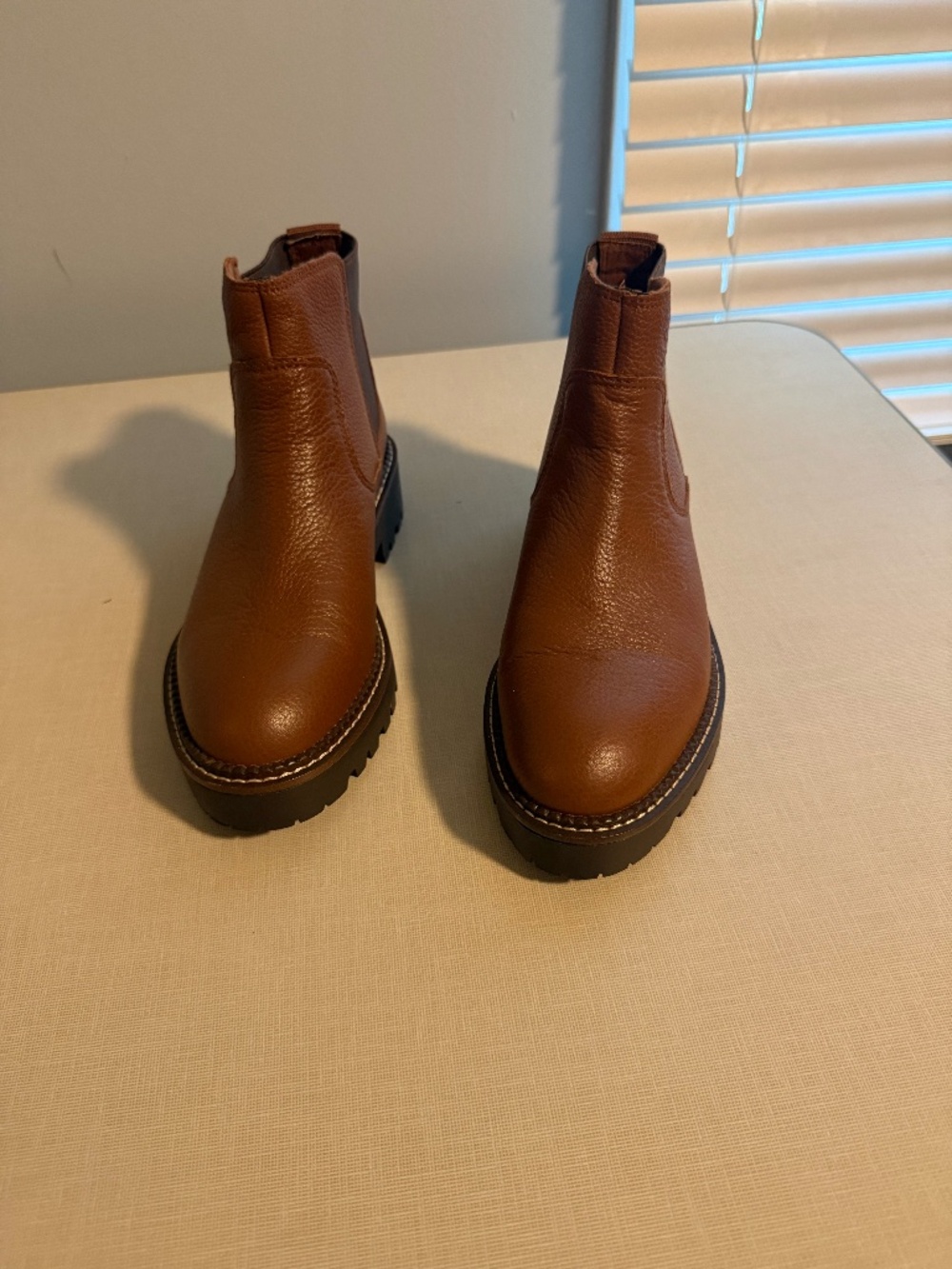 Nordstrom Rack Water-Resistant Lug Sole Chelsea Boots